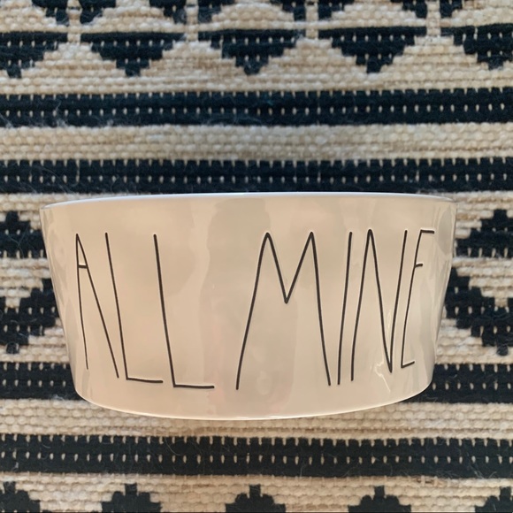 Rae Dunn Other - Large Rae Dunn Dog bowl